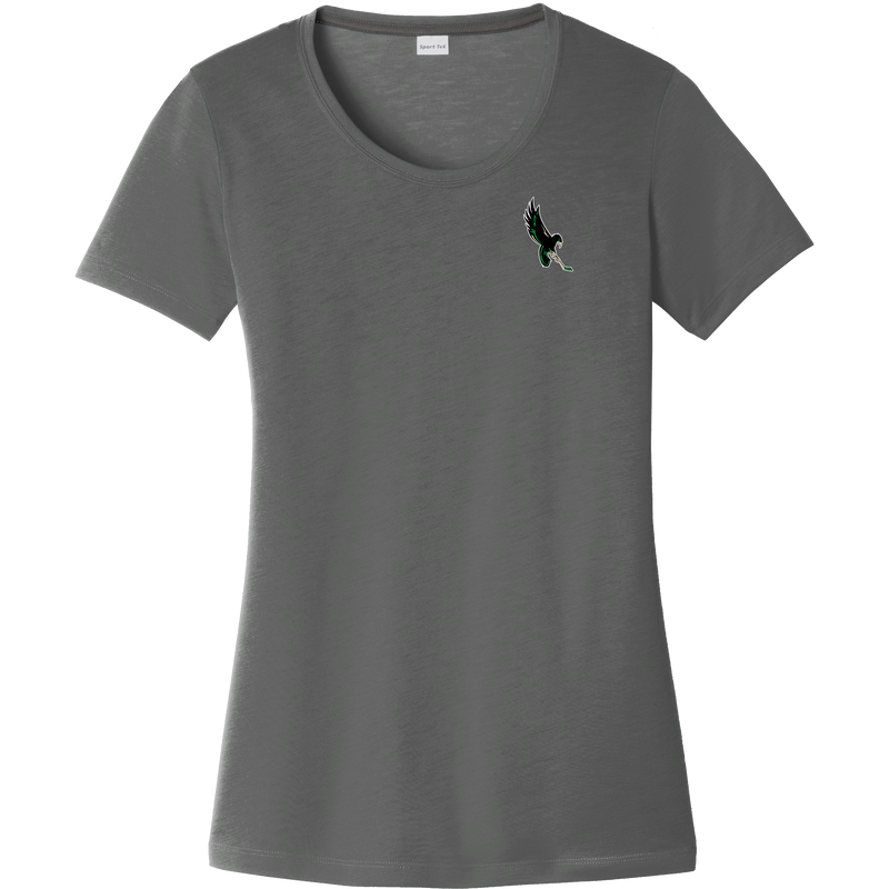 Wilmington Nighthawks Ladies PosiCharge Competitor Cotton Touch Scoop Neck Tee