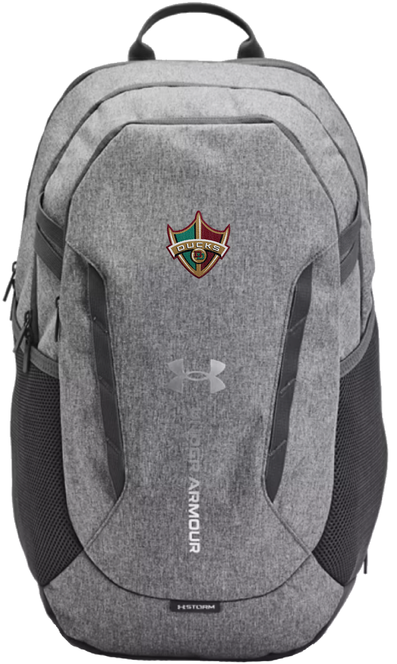 Delaware Ducks UA Hustle 6.0 Team Backpack