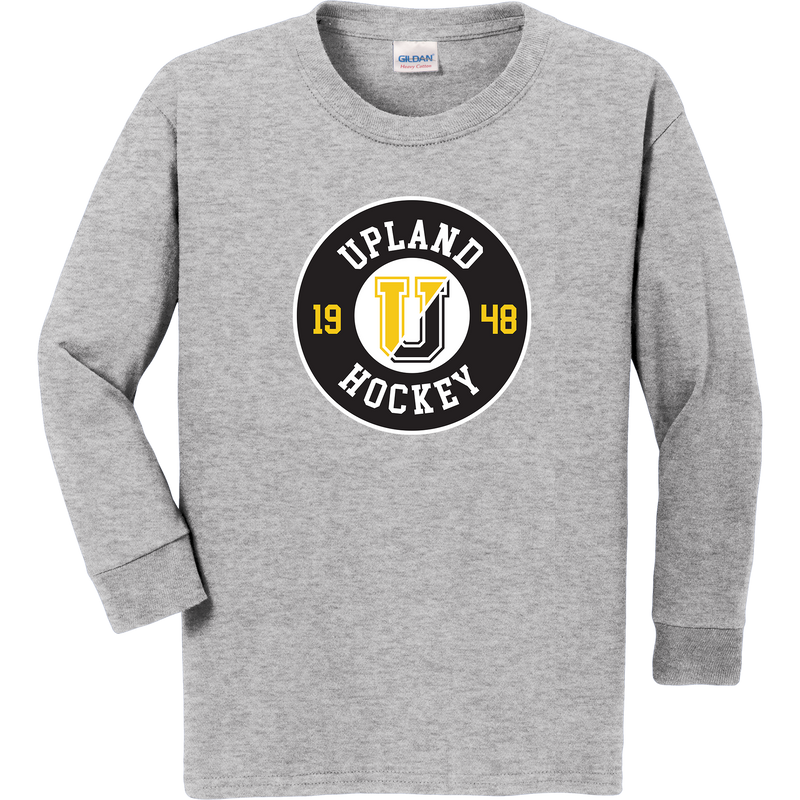 Upland Hockey Youth Heavy Cotton Long Sleeve T-Shirt