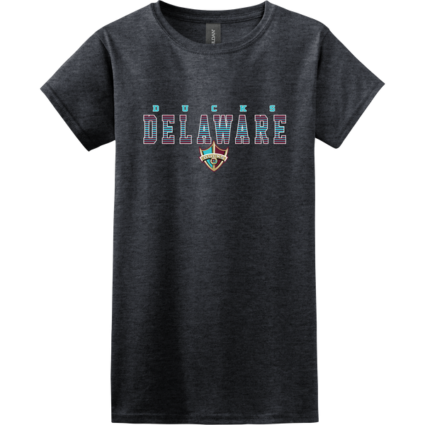 Delaware Ducks Softstyle Ladies' T-Shirt