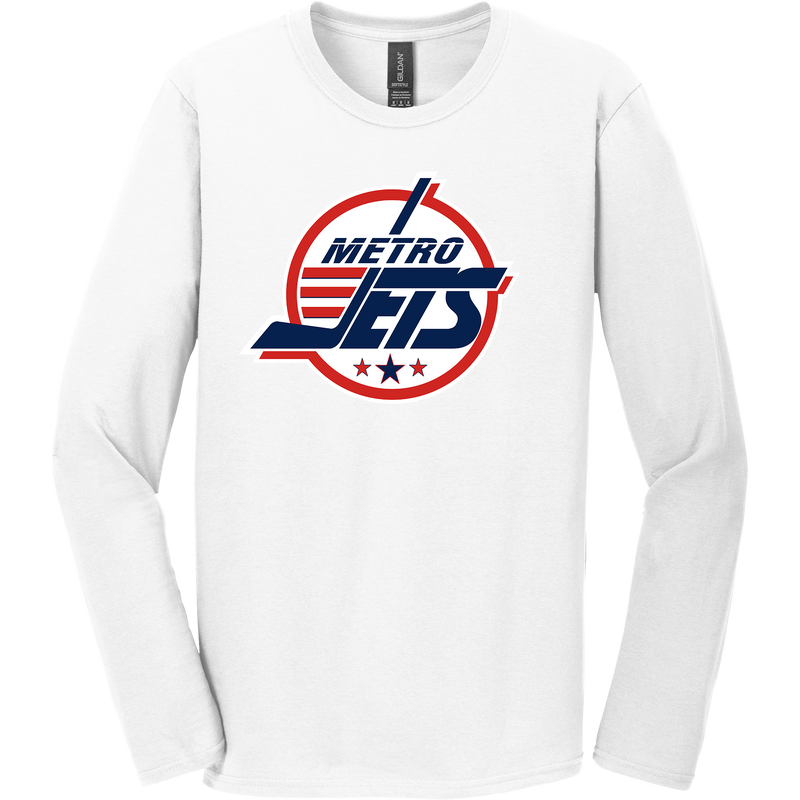 Metro Jets Softstyle Long Sleeve T-Shirt