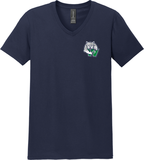 Woodbridge Wolfpack Softstyle V-Neck T-Shirt
