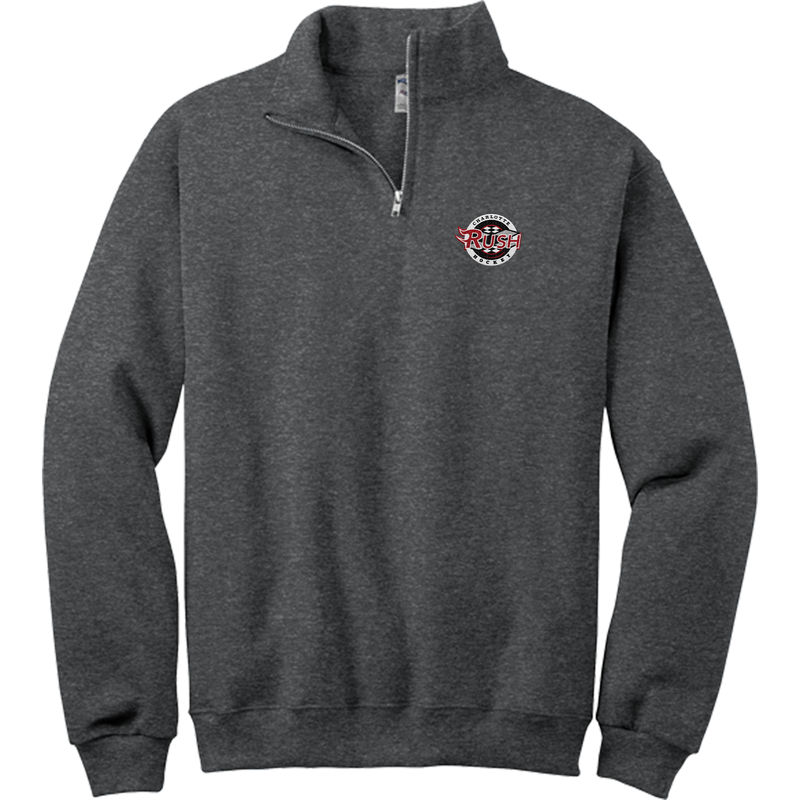 Charlotte Rush NuBlend 1/4-Zip Cadet Collar Sweatshirt