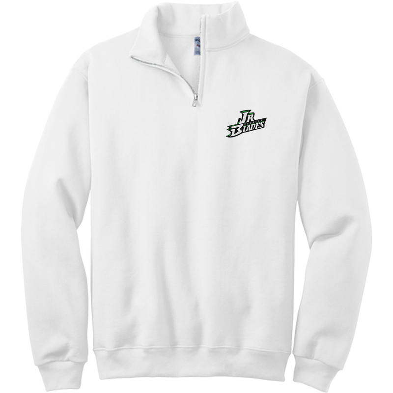 Junior Blades NuBlend 1/4-Zip Cadet Collar Sweatshirt