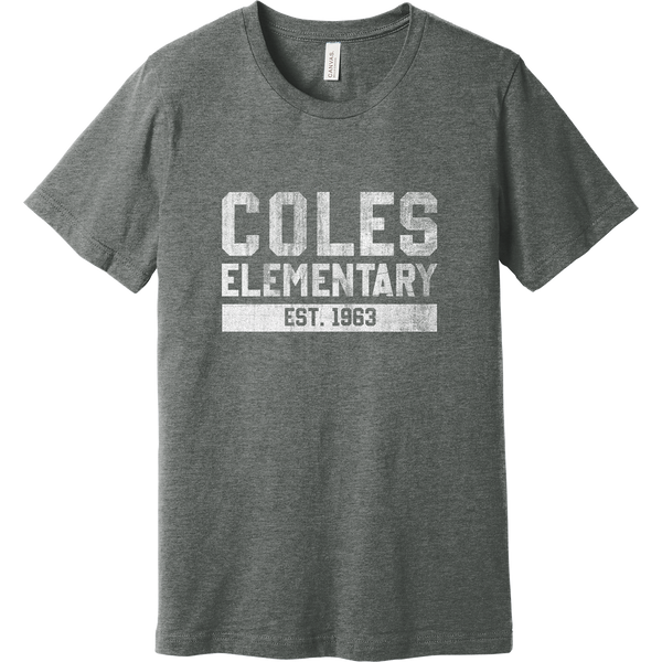 Coles Elementary Unisex Distressed Tee