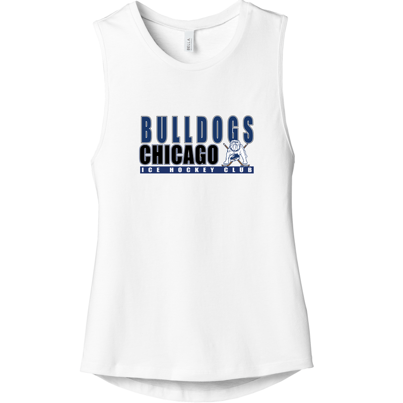 Chicago Bulldogs Womens Jersey Muscle Tank