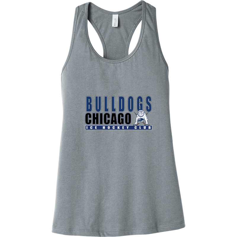 Chicago Bulldogs Womens Jersey Racerback Tank
