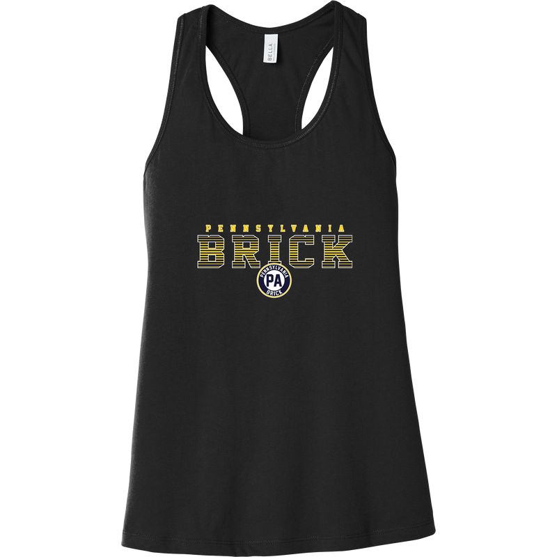 PA Brick Womens Jersey Racerback Tank