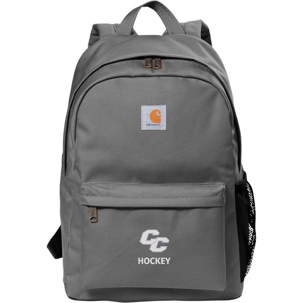 Curry College Carhartt Canvas Backpack