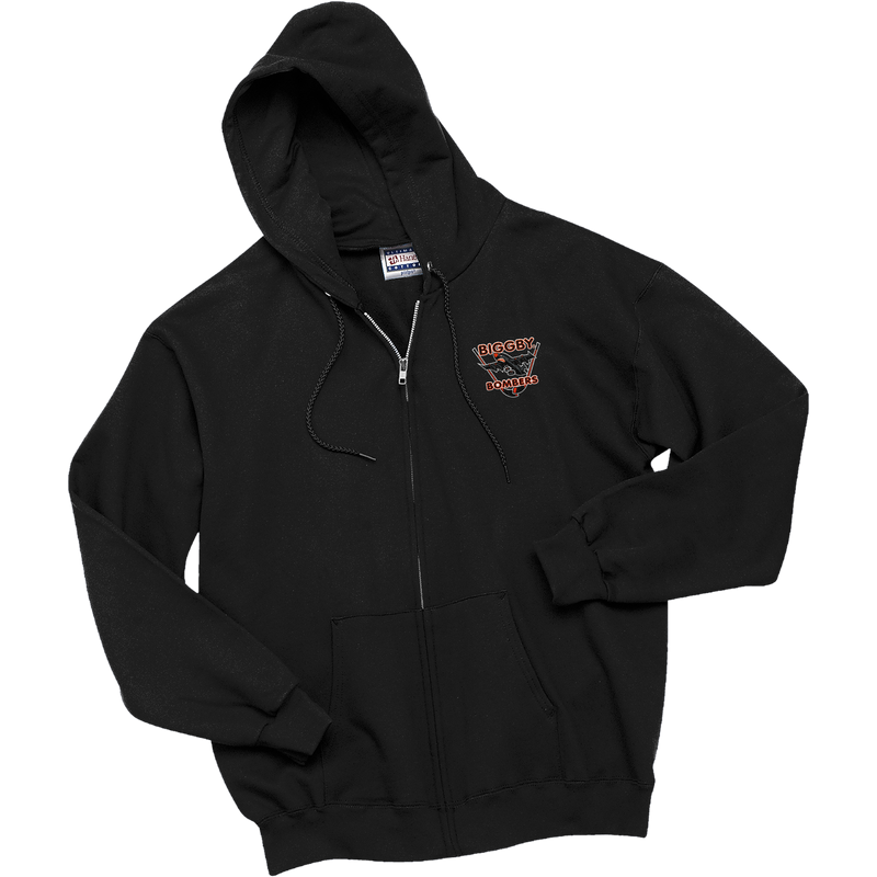 Biggby Bombers Ultimate Cotton - Full-Zip Hooded Sweatshirt