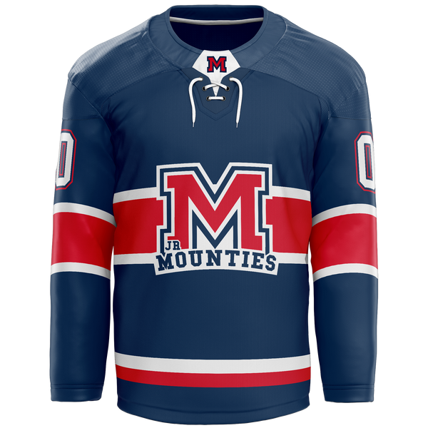 Jr. Mounties Goalie Jersey - Navy - Kit