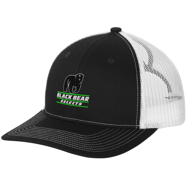 Black Bear Selects Snapback Ponytail Trucker Cap