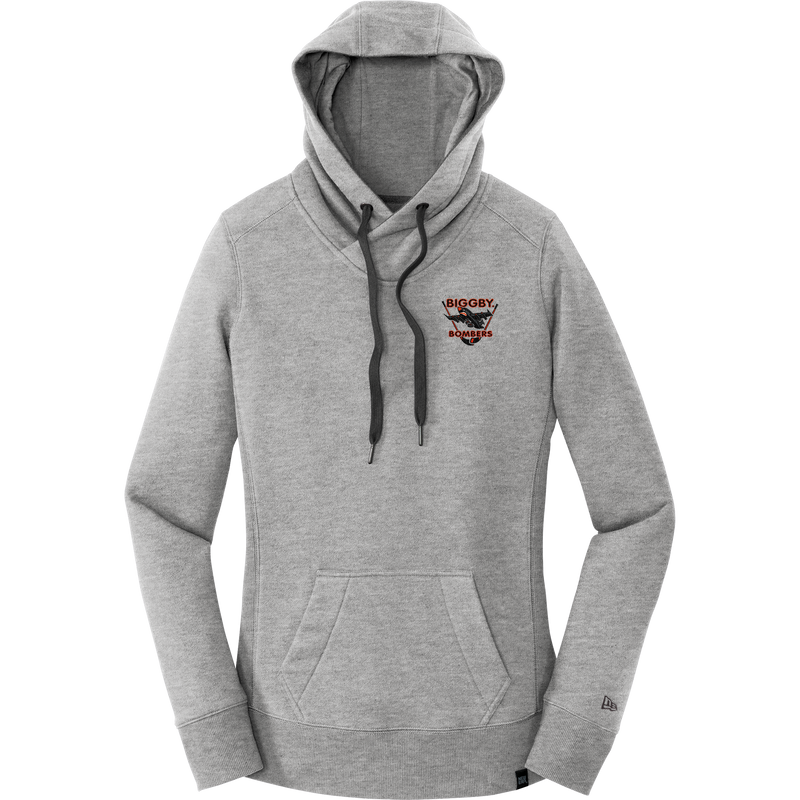 Biggby Bombers New Era Ladies French Terry Pullover Hoodie