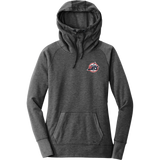 Metro Jets New Era Ladies Tri-Blend Fleece Pullover Hoodie