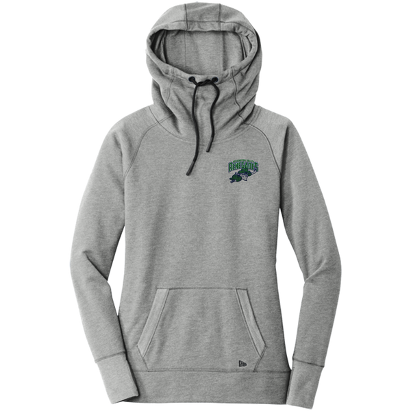 Kensington Valley Renegades New Era Ladies Tri-Blend Fleece Pullover Hoodie