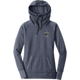Delaware Jr. Blue Hens New Era Ladies Tri-Blend Fleece Pullover Hoodie