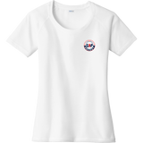 GAP Hockey Ladies PosiCharge Tri-Blend Wicking Scoop Neck Raglan Tee