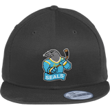 Atlantic City Seals New Era Flat Bill Snapback Cap