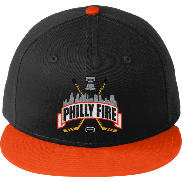 Philly Fire New Era Flat Bill Snapback Cap