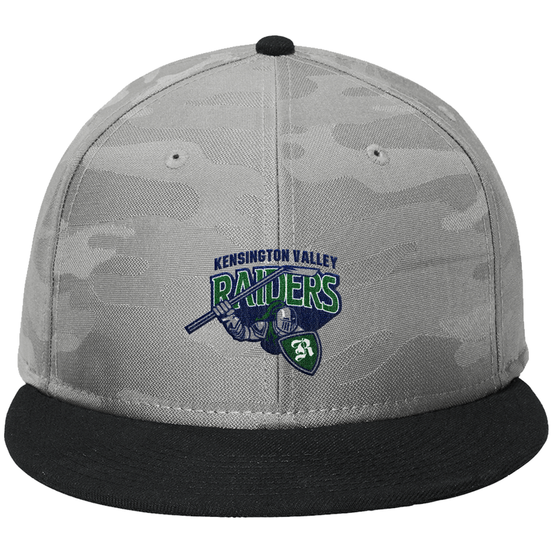 Kensington Valley Raiders New Era Camo Flat Bill Snapback Cap