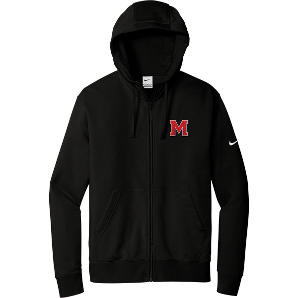 Mount St. Charles Nike Club Fleece Sleeve Swoosh Full-Zip Hoodie