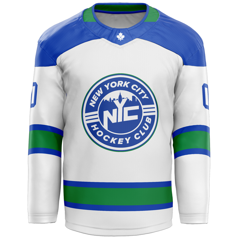 NYC Hockey Club Youth Goalie Cut and Sew Jersey