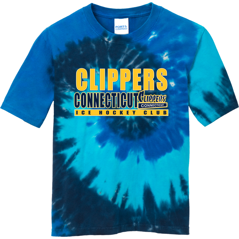 CT Clippers Youth Tie-Dye Tee