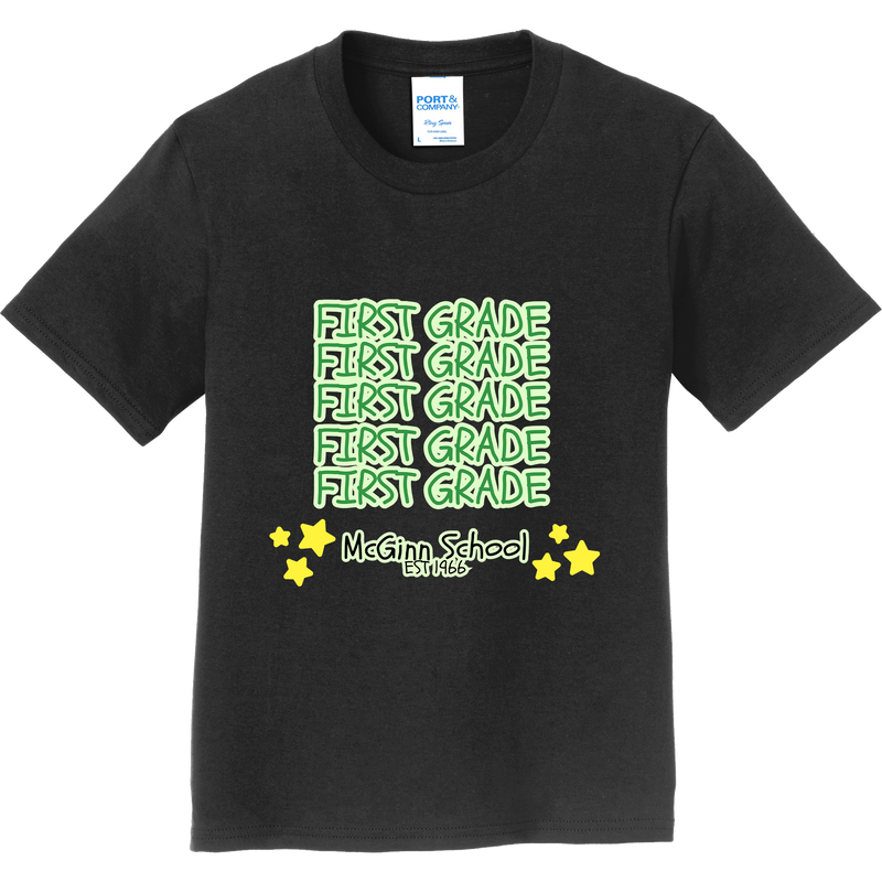 McGinn Elementary Youth '1st Grade' Fan Favorite Tee