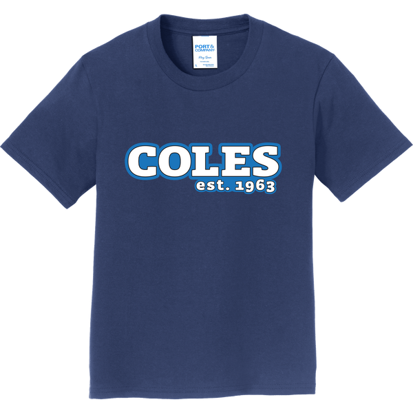 Coles Elementary Youth Bubble Print Tee