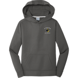 Delaware Jr. Blue Hens Youth Performance Fleece Pullover Hooded Sweatshirt