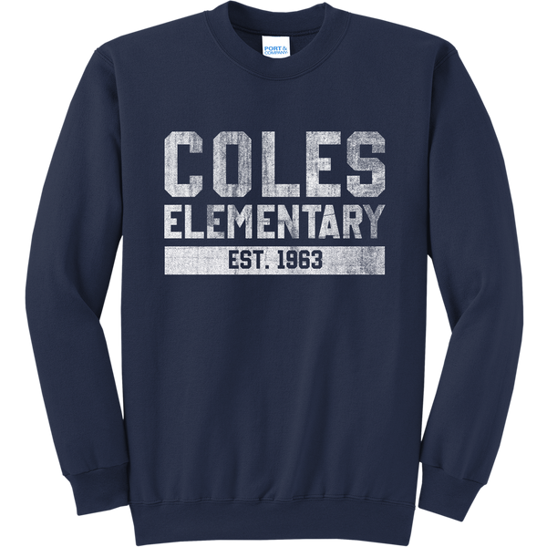 Coles Elementary Distressed Crewneck Sweatshirt