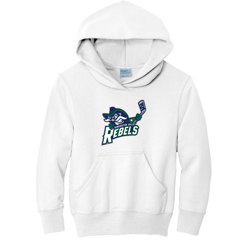Kensington Valley Rebels Youth Core Fleece Pullover Hooded Sweatshirt