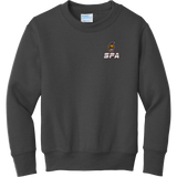 Seacoast Spartans (SPA) Youth Core Fleece Crewneck Sweatshirt