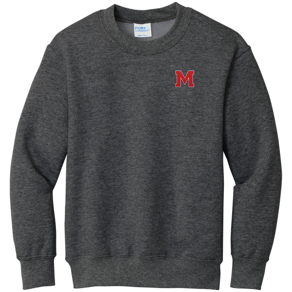 Mount St. Charles Youth Core Fleece Crewneck Sweatshirt