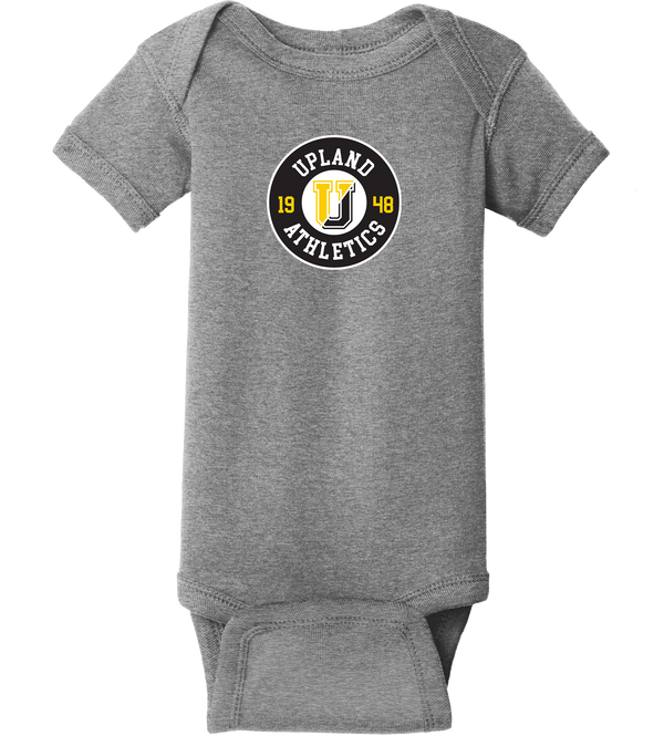 Upland Athletics Infant Short Sleeve Baby Rib Bodysuit