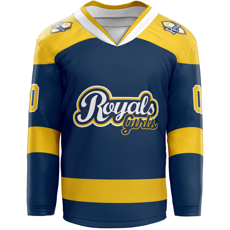 Royals Girls Adult Goalie Hybrid Jersey