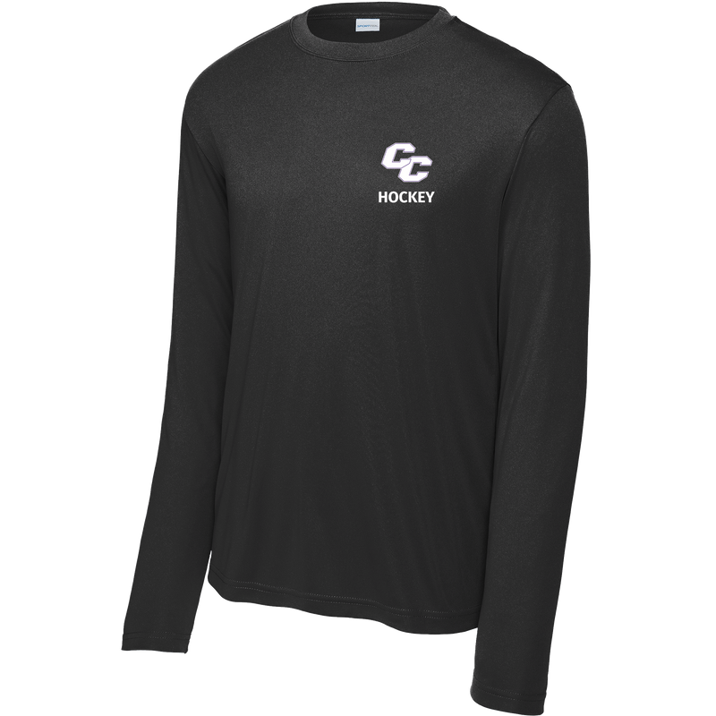 Curry College Youth Long Sleeve PosiCharge Competitor Tee