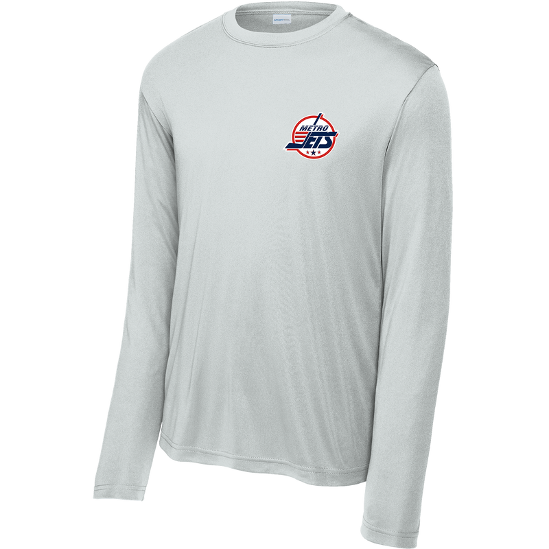 Metro Jets Long Sleeve PosiCharge Competitor Tee