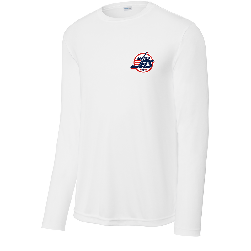 Metro Jets Long Sleeve PosiCharge Competitor Tee