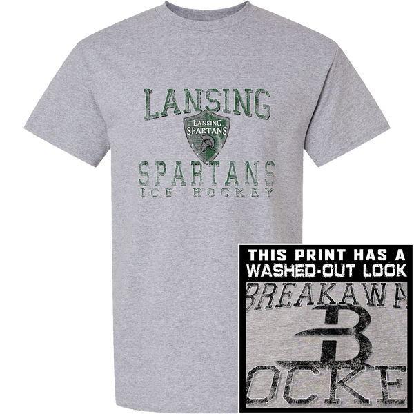 Lansing Spartans Youth Short Sleeve T-Shirt